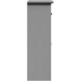 vidaXL Kopalniška omarica "BODO" Grey 44x30x90 cm | Shoptok.si