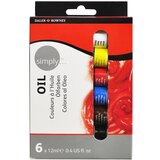 DALER ROWNEY Daler- Rowney - SIMPLY uljani set 6 x 12ml (dekorativni pribor) cijene