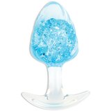 Toyjoy Anal Play Crystal Butt Plug Large Blue Cene