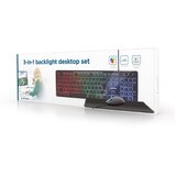  + miš + podloga GEMBIRD RGB, KBS-UML-01, multimedia USB, USA layout | Eponuda.ba