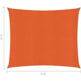  Jedro za zaštitu od sunca 160 g/m² narančasto 3 x 3 m HDPE | shoptok.hr