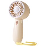 INF Mini ročni USB ventilator, 3-stopenjski, tih in z vrvico Yellow, (5000286522) | Shoptok.si
