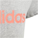 Adidas Majice s kratkimi rokavi YG Essentials Linear Tee Siva | Shoptok.si