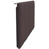  Vzglavna stranica temno rjava 100 cm blago, (21653063) | Shoptok.si