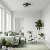 Brilagi LED plafonski ventilator (prigušiva) LED/34W/230V prečnik 50 cm crni + daljinski upravljač | Eponuda.com