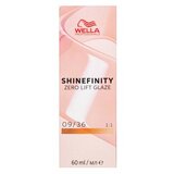 Wella Professionals Shinefinity Zero Lift Glaze demipermanentna boja za kosu nijansa 09/36 - Vanilla Glaze 60 ml | shoptok.hr