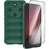 AVIZAR Zaščita in kaljeno steklo za Honor Magic 8 Lite mehka antišok ojačana, Zelena, (5000275344) | Shoptok.si