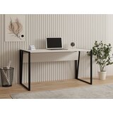 Hanah home radni sto 140x74x70cm belo-crni cene