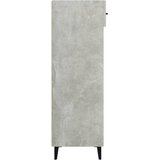 Ormarić za cipele boja betona 60x35x105 cm konstruirano drvo | shoptok.hr