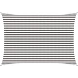 vidaXL Jedrilica za sunčevu sjenu 3 x 6 m HDPE Pravokutni - Svijetlosiva i bijela 3 x 6 m | shoptok.hr