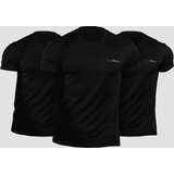 GymBeam Men‘s TRN T-Shirt 3Pack Black