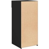 vidaXL Komoda črna 40x42,5x93 cm inženirski les | Shoptok.si