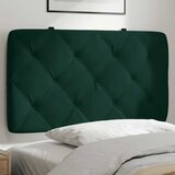  Jastuk za uzglavlje tamnozeleni 80 cm baršunasti | shoptok.hr