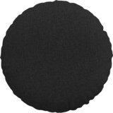  Jastučići za sjedenje 2 pcs Crna Ø60 x 21 cm tkanina | shoptok.hr