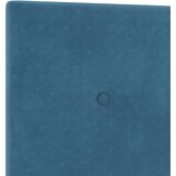  Podesivi krevet s madracem Tamno plava 90 x 200 cm Baršun | shoptok.hr