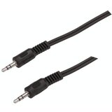 Bachmann 918.010 klinker avdio priključni kabel [1x 3\,5 mm banana moški konektor - 1x 3\,5 mm banana moški konektor] 1.50 m črna, (20431979) | Shoptok.si