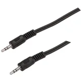 918.010 klinker avdio priključni kabel [1x 3\,5 mm banana moški konektor - 1x 3\,5 mm banana moški konektor] 1.50 m črna, (20431979)