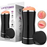 LATETOBED Masturbator Dupple Double Hole Cene