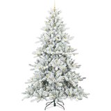vidaXL Umjetno božićno drvce s nogom with LEDs s stalakom 240cm PVC | shoptok.hr