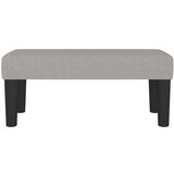  Klupa svjetlosiva 70 x 30 x 30 cm od tkanine | shoptok.hr