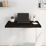 Stolna ploča tamnosmeđa 80x60x(2-6) cm obrađena masivna hrast | Eponuda.com