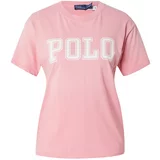Polo Ralph Lauren Majica svetlo roza / bela