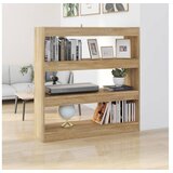  Knjižna omara/pregrada sonoma hrast 100x30x103 cm | Shoptok.si