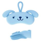 INF Silikonska prstna zobna krtačka za pse in mačke – mehka nega Blue, (5000322543) | Shoptok.si