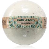 Folk & Flora Eucalyptus kroglica za kopel s pomirjajočim učinkom 130 g Cene