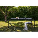 Venture Home Borneo pravokutni vrtni blagovaonski stol 200 &amp;times; 100 cm, crni Slike