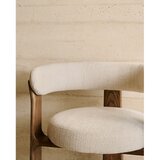 Kave Home Smeđa/bež blagovaonska stolica od čvrste jeseni Granite – | shoptok.hr