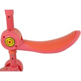 Lean_Toys Trikolesni skiro in poganjalec z lučkami in glasbo Roza lea | Shoptok.si