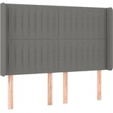 Krevet box spring s madracem LED tamnosivi 140x200 cm tkanina | Eponuda.ba