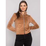 RUE PARIS Sweatshirt-RV-BL-7303.98P-camel | Shoptok.si