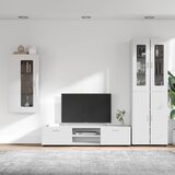  Set TV komoda FLORIN 3 kom. Bijelo Konstruirano drvo | shoptok.hr
