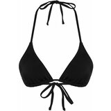 Trendyol Black Triangle Bikini Top Cene