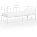 vidaXL izvlečni posteljni okvir bel kovinski 90x200 cm | Shoptok.si