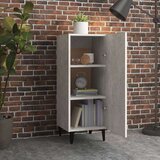  Komoda betonsko siva 34,5x34x90 cm konstruiran les, (20654008) | Shoptok.si
