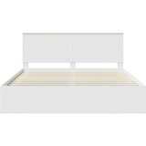  okvir za krevet bijelo 180 x 200 cm čvrsto borovo drvo | shoptok.hr