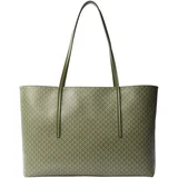 Nakupovalne torbe Emblem Aop Tote W/ Pouch Bež