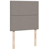  Krevet s oprugama i madracem smeđesivi 100 x 200 cm od tkanine | shoptok.hr