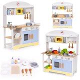 ECO TOYS dječja kuhinja – pećnica, perilica, mikrovalna + 12 dodataka | shoptok.hr