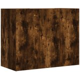  Zidni ormarić dimljena boja hrasta 75x35x60cm konstruirano drvo | shoptok.hr