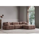 Atelier Del Sofa doblo 3 seater with pouffe ( L1 O1 1R pouffe) cappuccino | ePonuda.com