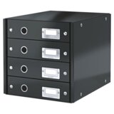 Leitz Click & Store kutija za pohranu dokumenata Lesonit, Metalno Crno Cene