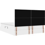 Krevet s madracem i skladištem Čista bijela 180 x 200 cm | shoptok.hr