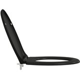  WC daska Crna 47 x 37 x 4 cm Duroplast | Eponuda.com