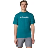 Columbia Majice s kratkimi rokavi CSC Basic Logo SS Tee Zelena