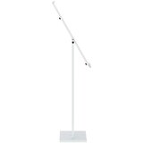  Stalci za sajmove 2 pcs Bijelo 26.5 x 26.5 x 127 cm Željezo Slike