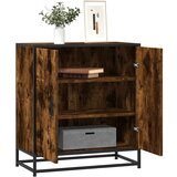 vidaXL Komoda boja hrasta 68x35x76 cm konstruirano drvo i metal | shoptok.hr